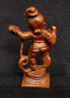 Copper Idols India, Handmade Kalinganarthana Krishna 2 Inches, 40 Gm, Pack Of 1 Piece