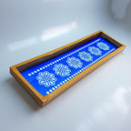 Unikraf  Flower-Border-Instant-Rangoli-Stencil-17-Inch inches Pack of 1 Piece