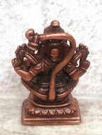 Brownish-Orange Copperhandmade God Hanuman, 1.2 Inches,, 25G, Patina Antique Finish, Pack Of 1 Piece