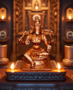 Copper Handmade Goddess Varahi, 1.5 Inches, 50 Gram, Pack Of 1 Piece