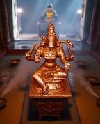 Copper Handmade Goddess Varahi, 1.5 Inches, 50 Gram, Pack Of 1 Piece