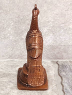 Brownish-Orange Copper Idols Indiaby, 3.2 Inches, Handmade Peacock 140G, Patina Antique Finish, Pack Of 1 Piece