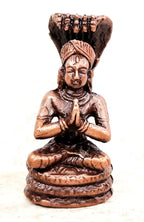 Copper" Or "Reddish-Brown Copper God Idols Manavala Mahamuni, 1.8Inches, 50G, Patina Antique Finish, Pack Of 1 Piece