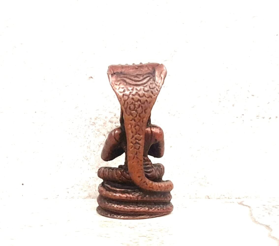 Copper" Or "Reddish-Brown Copper God Idols Manavala Mahamuni, 1.8Inches, 50G, Patina Antique Finish, Pack Of 1 Piece