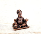 Brownish-Orange Copper Idols Indiaby Unikraf , 1.8 Inches, Handmade Kuberar, 90G, Patina Antique Finish, Pack Of 1 Piece