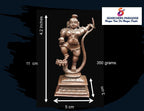 Brown Copper Idols Handmade Kalinganarthana Krishn India, 4.2 Inches, A 350 Gm, Pack Of 1 Piece