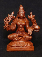 Brown Handmade Copper Rarest Astalakshmi Combo Set, 2.3 Inches 1.1 Kg Pack Of 8 Piece