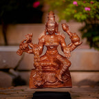 Brown Handmade Copper Rarest Astalakshmi Combo Set, 2.3 Inches 1.1 Kg Pack Of 8 Piece