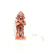 Brown Copper Idols Of God Hanuman, 2.1 Inches, 70G, Hand Made Idol, Pack Of 1 Piece