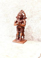 Brown Copper Idols Of God Hanuman, 2.1 Inches, 70G, Hand Made Idol, Pack Of 1 Piece