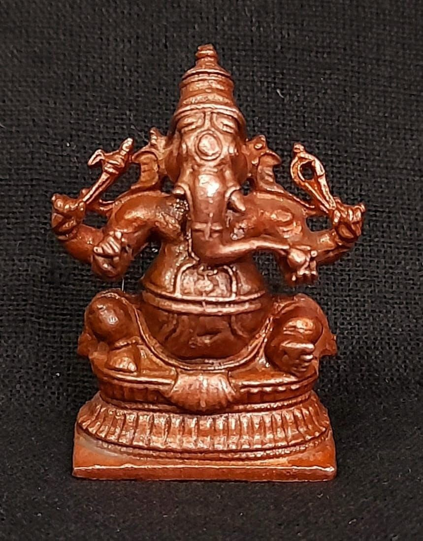Copper Copper Handmade Little Ganesh 50G 1.5 Inches, Pack Of 1 Piece