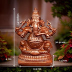 Copper Copper Handmade Little Ganesh 50G 1.5 Inches, Pack Of 1 Piece