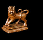 Brown Copper God Idols Lion I, 2.1 Inches, 150G, Patina Antique Finish, Pack Of 1 Piece