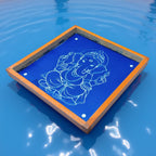 Unikraf  Ganesha Rangoli Stencil Wooden 10×10 Inches Pack of 1 Piece