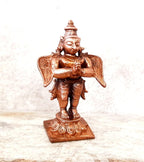 Brownish-Orange Copper Idols Of God Garuda, 3 Inches, 125G, Patina Antique Finish, Pack Of 1 Piece