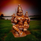 Antique Copper Copper Handmade Lakshmi Narasimhar 1.5 Inches, 50G, Pack Of 1 Piece