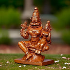 Antique Copper Copper Handmade Lakshmi Narasimhar 1.5 Inches, 50G, Pack Of 1 Piece
