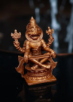 Unikraf  , Copper Idols of god Yoga Narasimhar, 2.7 inches 209 gram,Pack of 1 Piece