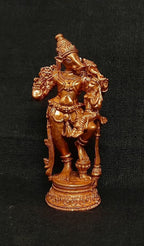 Brown Copper Idols Of Lakshmi Varahar, 2.7 Inches, 70G Handmade Pack Of 1 Piece