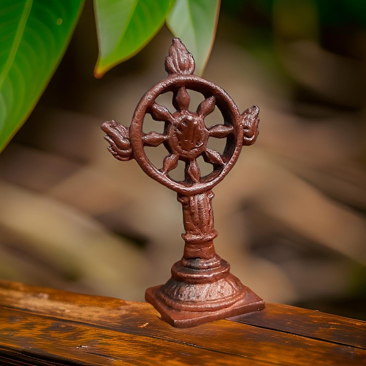 Copper Copper Handmade Sudarasana Chakaram, 2.1 Inches, Pack Of 1 Piece