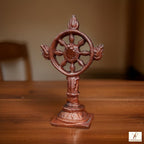 Copper Copper Handmade Sudarasana Chakaram, 2.1 Inches, Pack Of 1 Piece
