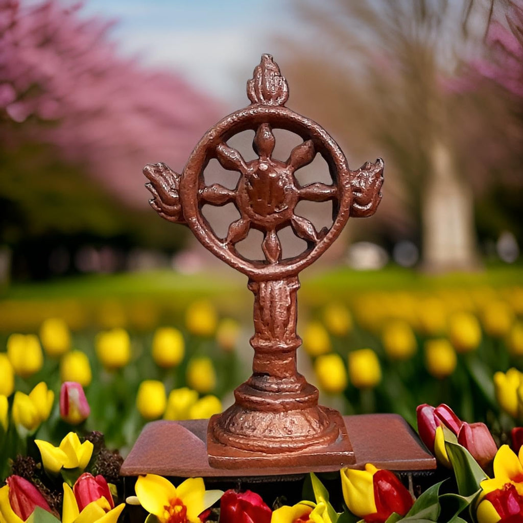 Copper Copper Handmade Sudarasana Chakaram, 2.1 Inches, Pack Of 1 Piece