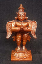 Brown Copper Handmade Garudar 2.8 Inches115 Gram, Pack Of 1 Piece