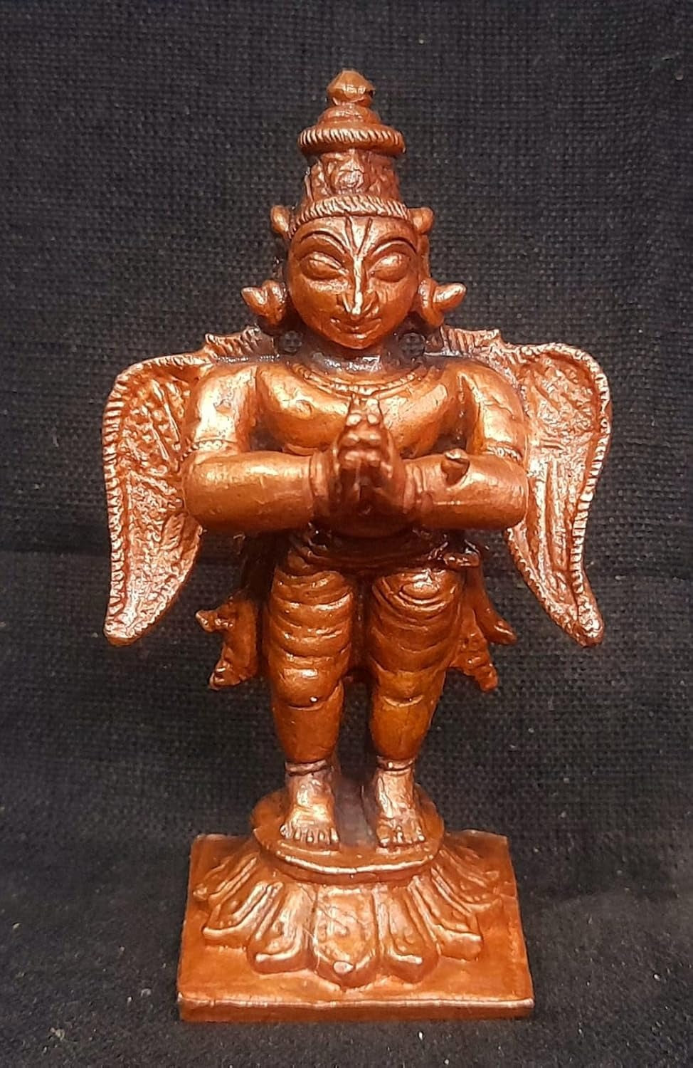 Brown Copper Handmade Garudar 2.8 Inches115 Gram, Pack Of 1 Piece