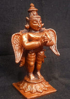 Brown Copper Handmade Garudar 2.8 Inches115 Gram, Pack Of 1 Piece