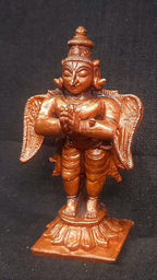 Brown Copper Handmade Garudar 2.8 Inches115 Gram, Pack Of 1 Piece