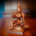 Antique Handmade Copper Idols Of Bhoogasakthi, 2.1 Inches 93 Gram, Pack Of 1 Piece