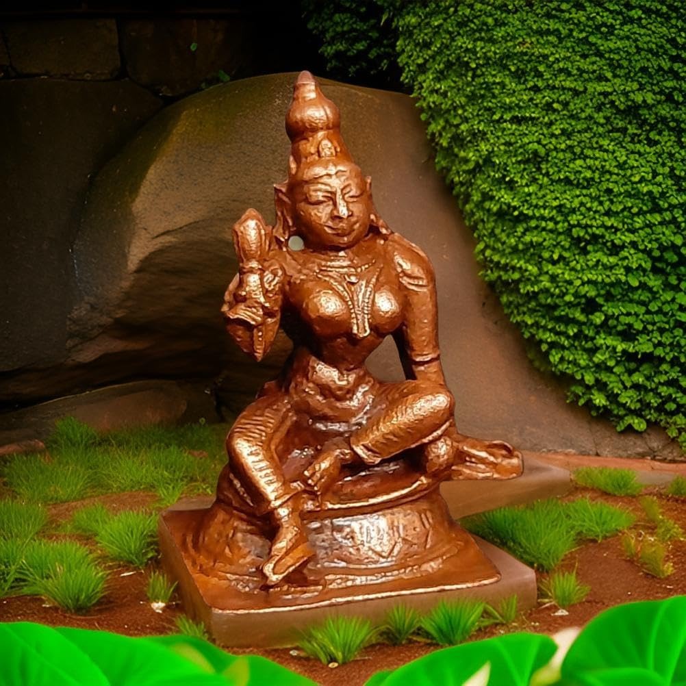 Antique Handmade Copper Idols Of Bhoogasakthi, 2.1 Inches 93 Gram, Pack Of 1 Piece