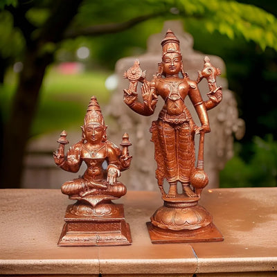 God Srinivasa Perumal With Mahalakshmi