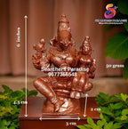 Copper Idols, 1.7 Inches, Handmade Lakshmi Varahar 50 Gram, Patina Antique Finish, Pack Of 1 Piece