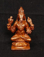 Antique Copper Idols India, 1.5 Inches, Handmade Lord Hayagriva, 30G, Patina Antique Finish, Pack Of 1 Piece