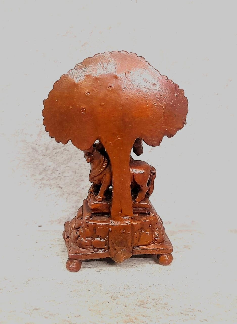 Brown Copper Idols Of God Krishna, Height 4.8 Cm, 36 Gram, Handmade, Pack Of 1 Piece