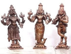 Brownish-Orange Copper Idols Of God Dasaavatharam By Unikraf , 3.5 Inches, 1.1Kg, Patina Antique Finish, Pack Of 10 Piece