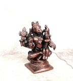 Brown Copper Idols Of Lakshmi Varahar, 2.5 Inches, 60G Handmade Pack Of 1 Piece