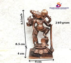 Copper Idols, 8.5 Cm, Handmade Bhoo Varaha 280Grams, Patina Antique Finish, Pack Of 1 Piece