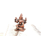 Copper With Antique Finish Copper Handmade Lakshmi Idols India, 1.7Inches, 40G, Patina Antique Finish, Pack Of 1 Piece