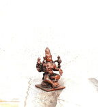 Copper With Antique Finish Copper Handmade Lakshmi Idols India, 1.7Inches, 40G, Patina Antique Finish, Pack Of 1 Piece