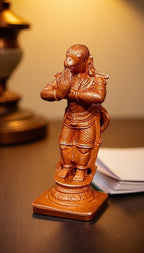 Brown Copper God Idols Hanuman, 2.3 Inches, 60G, Patina Antique Finish, Pack Of 1 Piece