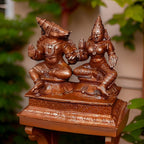 Brownish Copper Idols Of God Lakshmi Bhoo Varaghar, 3.3 Inches, 650G, Patina Antique Finish, Pack Of 1 Piece